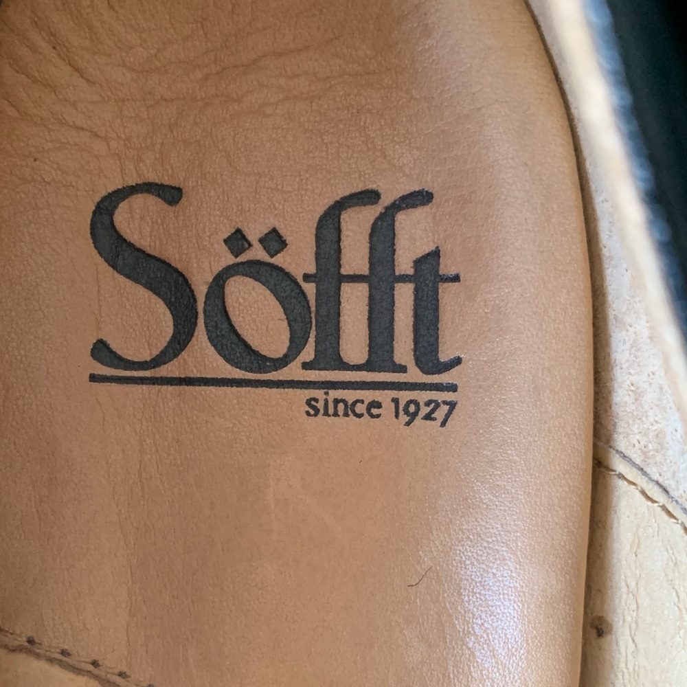 Sofft Black Leather Heels NEW - Picture 4 of 8